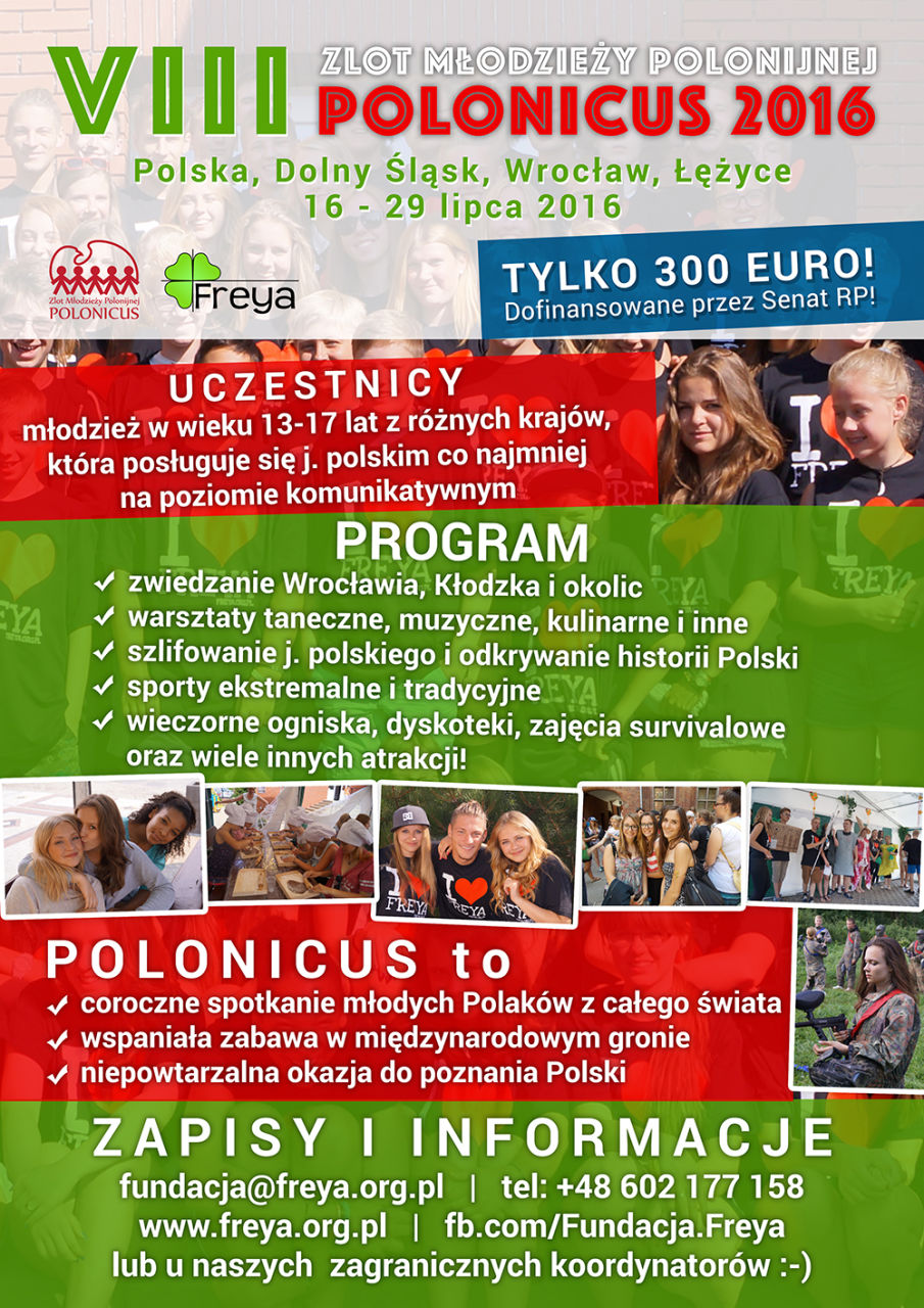 2016 Polonicus Plakat 300 euro mały